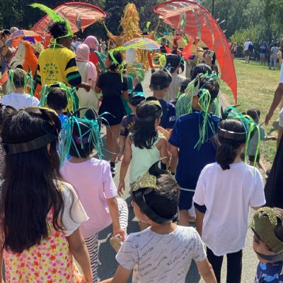 St Mark’s Children Celebrate in Stoke-on-Trent Centenary Parade